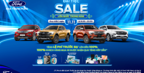 Chương Trình Đại Tiệc Sale Của Ford Việt Nam Ngày 11.11
