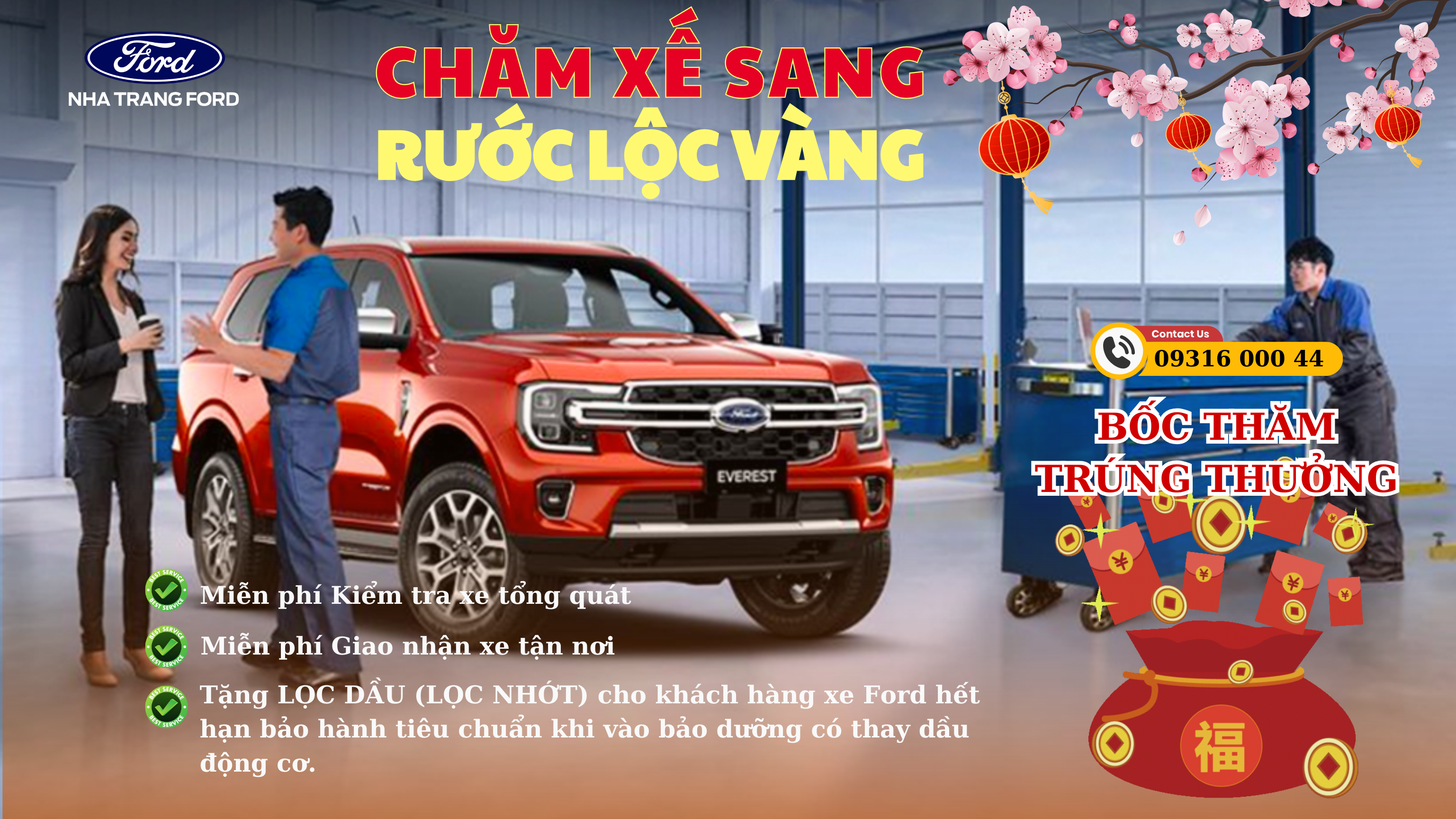 CHƯƠNG TRÌNH KHUYẾN MÃI “CHĂM XẾ SANG – RƯỚC LỘC VÀNG”
