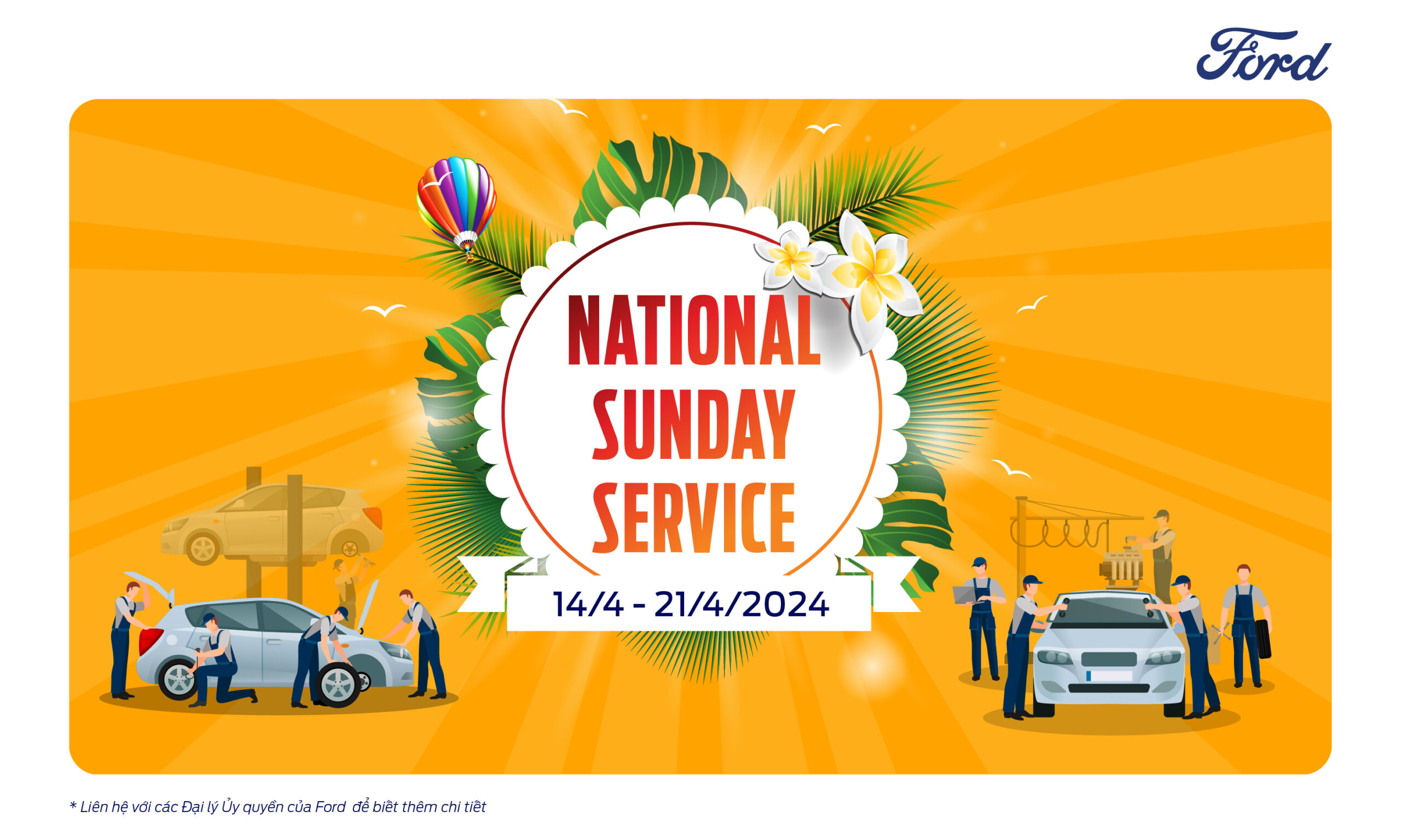 𝐒𝐔𝐍𝐃𝐀𝐘 𝐒𝐄𝐑𝐕𝐈𝐂𝐄 – NGÀY CHỦ NHẬT DỊCH VỤ