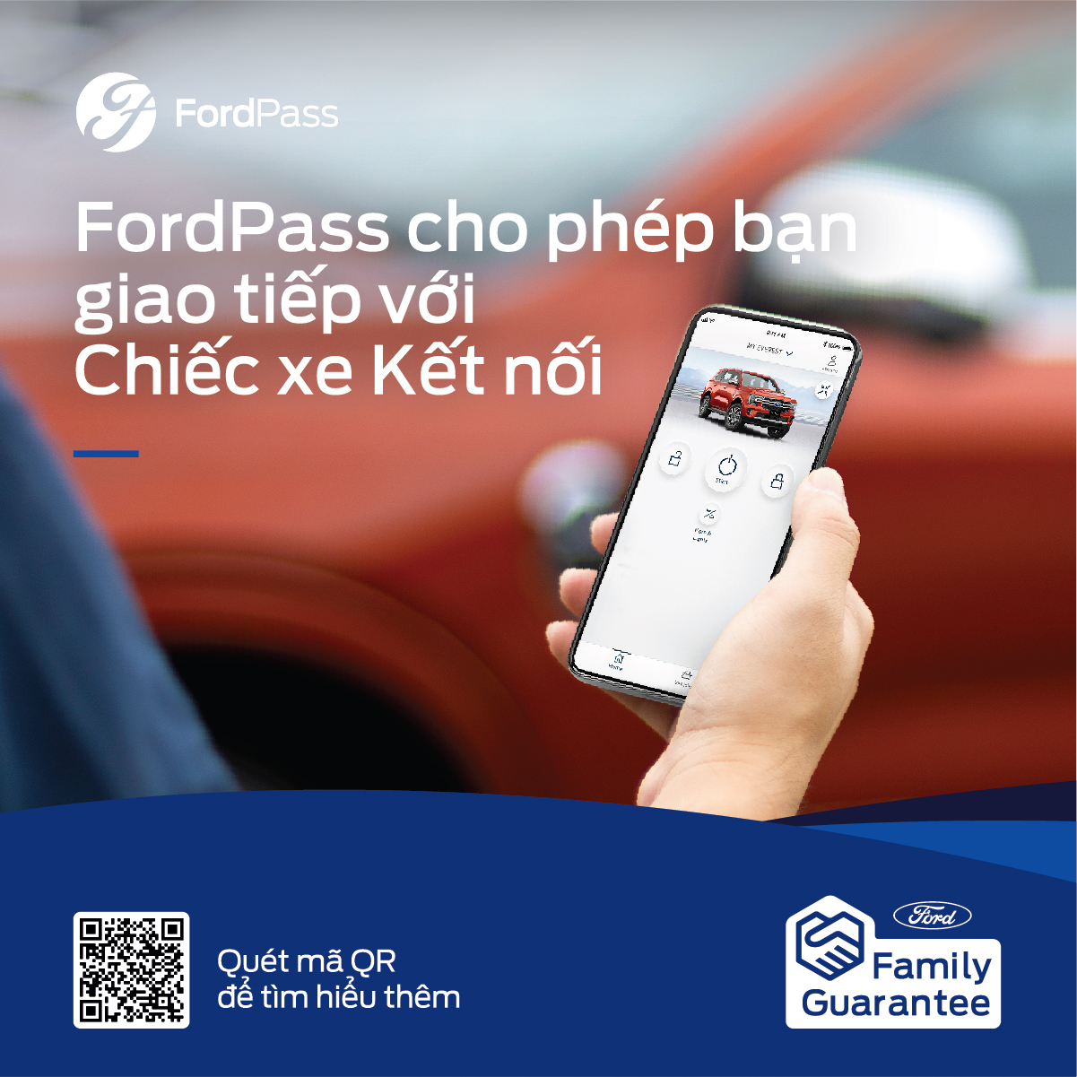 Tìm hiểu ứng dụng FordPass trên Ford Ranger và Everest