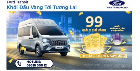 Ford Transit Hoàn Toàn Mới – KHỞI ĐẦU VÀNG TỚI TƯƠNG LAI