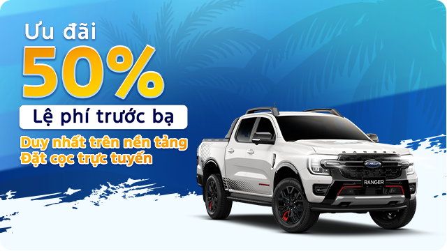 TRƯỚC BẠ TRAO NGAY – XE FORD TRONG TẦM TAY