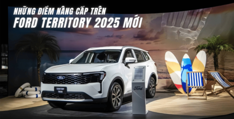 Ford Territory 2025 nâng cấp những gì so với mẫu cũ?