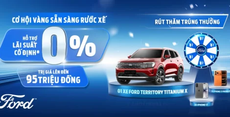 “Cơ hội vàng sẵn sàng rước xế” cùng Nha Trang Ford
